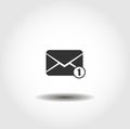 new messages isolated icon. interface element