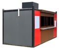 New Metal Street Booth In Which Sell Fast Food