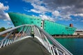 The New Metropolis or Nemo science museum in Amsterdam, the Netherlands. Architect Renzo Piano