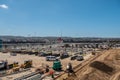 New Mexican Border construction site in San Ysidro - CALIFORNIA, USA - MARCH 18, 2019