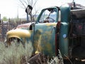 truck,abandoned,desert