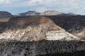 New Mexico- Panorama of Beautifully Colorful Hills and Valleys Royalty Free Stock Photo