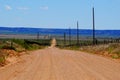 A New Mexico road blur Royalty Free Stock Photo