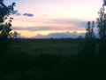 New Mexico sunset Royalty Free Stock Photo