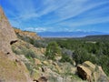 Pajarito Plateau Royalty Free Stock Photo