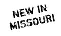 New In Missouri rubber stamp