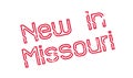 New In Missouri rubber stamp