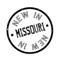 New In Missouri rubber stamp