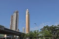 the new Modern architecture residential building at kowloon city 10 April 2022 Royalty Free Stock Photo