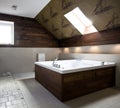 New modern bathroom interior Royalty Free Stock Photo