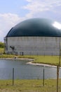 New, modern biogas plant