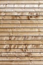 New modern brown wooden fence panel background Royalty Free Stock Photo