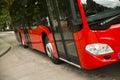 New modern city bus Royalty Free Stock Photo