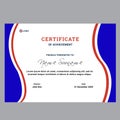 New Modern Colorful Certificate Template