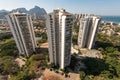 New Modern Condominium Buildings in Rio de Janeiro Royalty Free Stock Photo