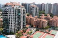 New Modern Condominium Buildings in Rio de Janeiro Royalty Free Stock Photo