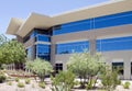 New modern corporate office building exterior Royalty Free Stock Photo