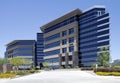 New modern corporate office building exterior Royalty Free Stock Photo