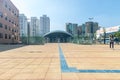 New modern Eucalipto subway station in Sao Paulo