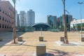 New modern Eucalipto subway station in Sao Paulo Royalty Free Stock Photo