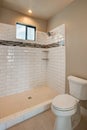 New Modern Home Guest Bathroom Royalty Free Stock Photo