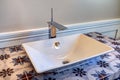 New Modern Home Guest Bathroom Sink Royalty Free Stock Photo