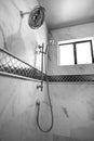 New Modern Home Master Shower Royalty Free Stock Photo