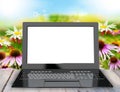 New modern laptop Royalty Free Stock Photo
