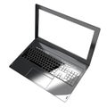 New modern laptop Royalty Free Stock Photo