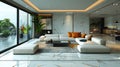 New modern minimal living room