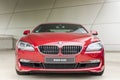 New modern model of BMW 640i exclusive business sedan Royalty Free Stock Photo