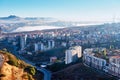 New modern settlement buildings in an old shanty town district of Gaziosmanpasa, Cankaya, Ankara, Turke Royalty Free Stock Photo