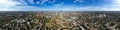 New Modern South London City Aerial Skyline with 360 Degree Panorama View Royalty Free Stock Photo