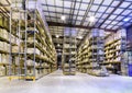 New and modern warehouse Royalty Free Stock Photo