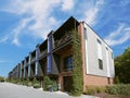 New modernist style townhomes in downtown Raleigh North Carolina