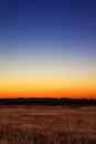 New moon sunset Royalty Free Stock Photo