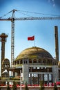 New mosque in Istanbul Royalty Free Stock Photo