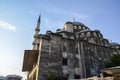 The New Mosque or Yeni Cami located on the Golden Horn embankment in the Eminonu district of Istanbul Royalty Free Stock Photo