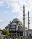 New Mosque (Yeni Cami) near Bosphorus,Istanbul,Turkey. Royalty Free Stock Photo