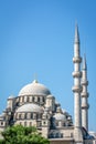 New mosque ( Yeni camii) in Istanbul, Turkey Royalty Free Stock Photo