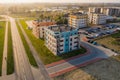 Multi-family building under construction Royalty Free Stock Photo