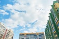 New multi-storey apartment buildings, all identical and devoid of personality