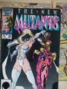 New Mutants comic book cover