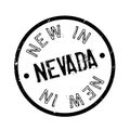 New In Nevada rubber stamp Royalty Free Stock Photo