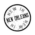 New In New Orleans rubber stamp