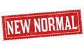 New normal sign or stamp Royalty Free Stock Photo
