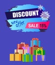 New Offer Discount - 15 Winter 2017 Sale Vector