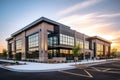 new office building utilizing daylighting techniques