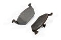 New and old brake pads