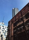 New and Old- building photography Royalty Free Stock Photo